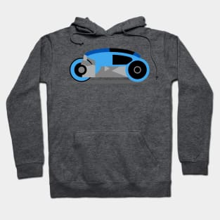 Tron's Blue Light Cycle (1st Generation) Hoodie